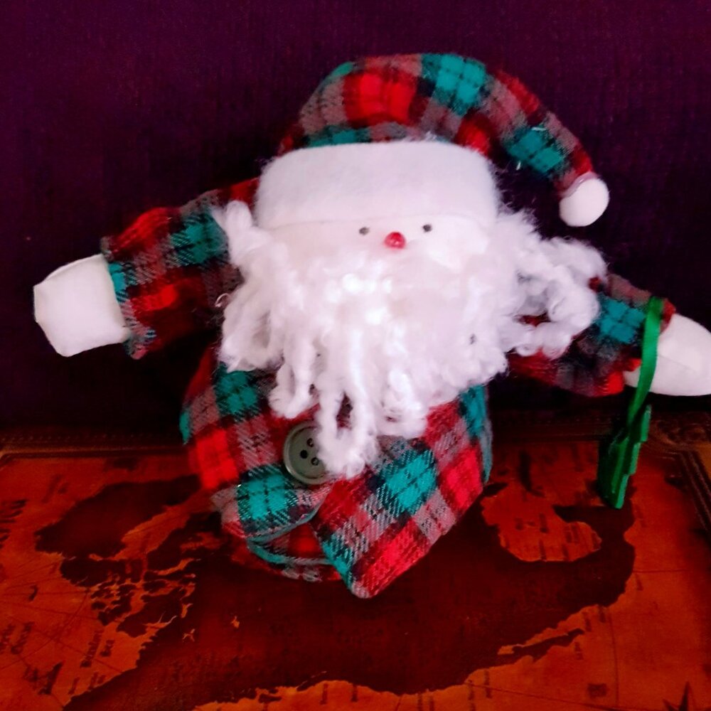 Santa Table Top Santa Ornament Figurine Décor